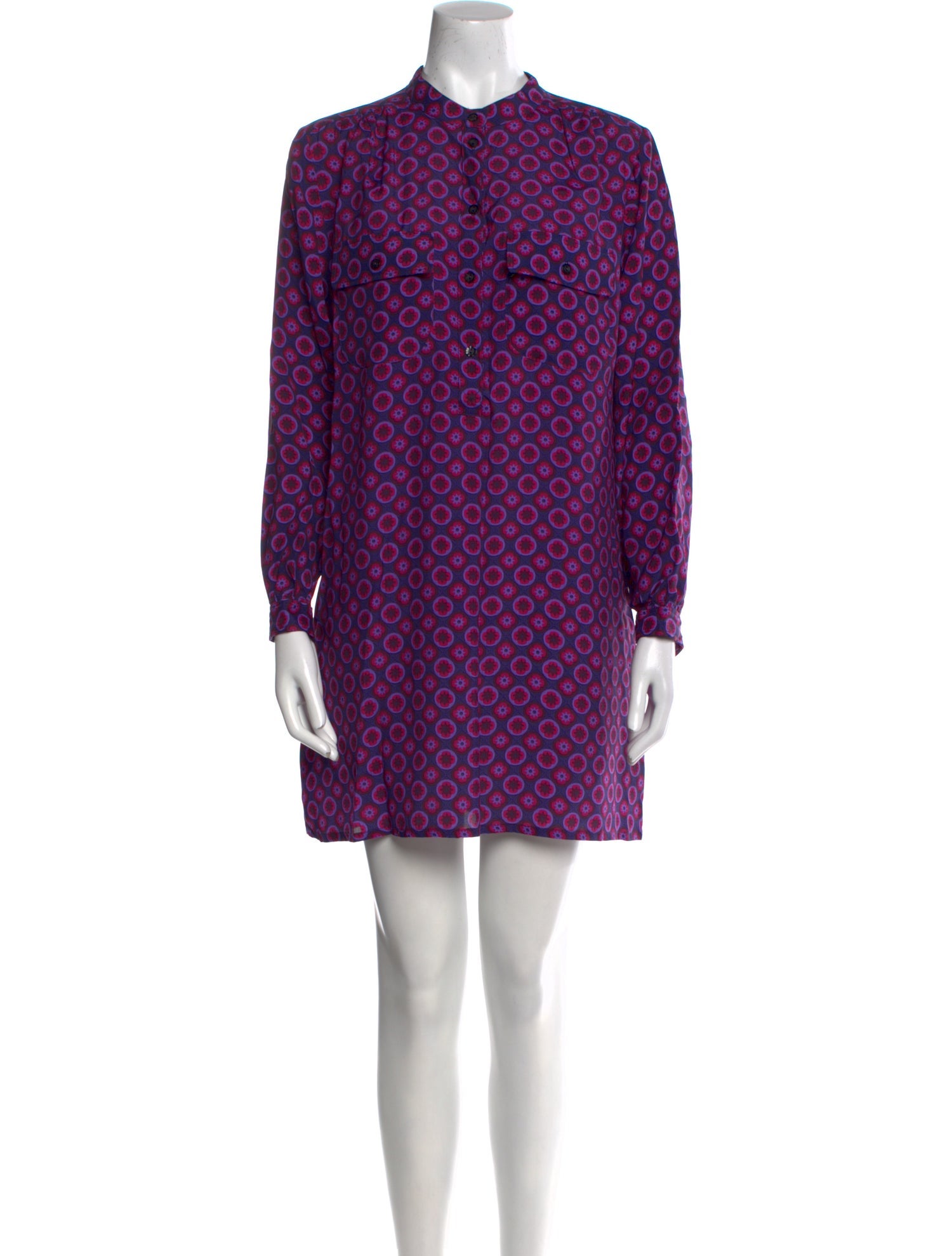 A.P.C. Printed Mini Dress