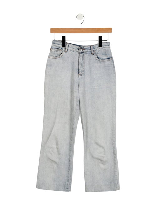 A.P.C. Mid-Rise Wide Leg Jeans