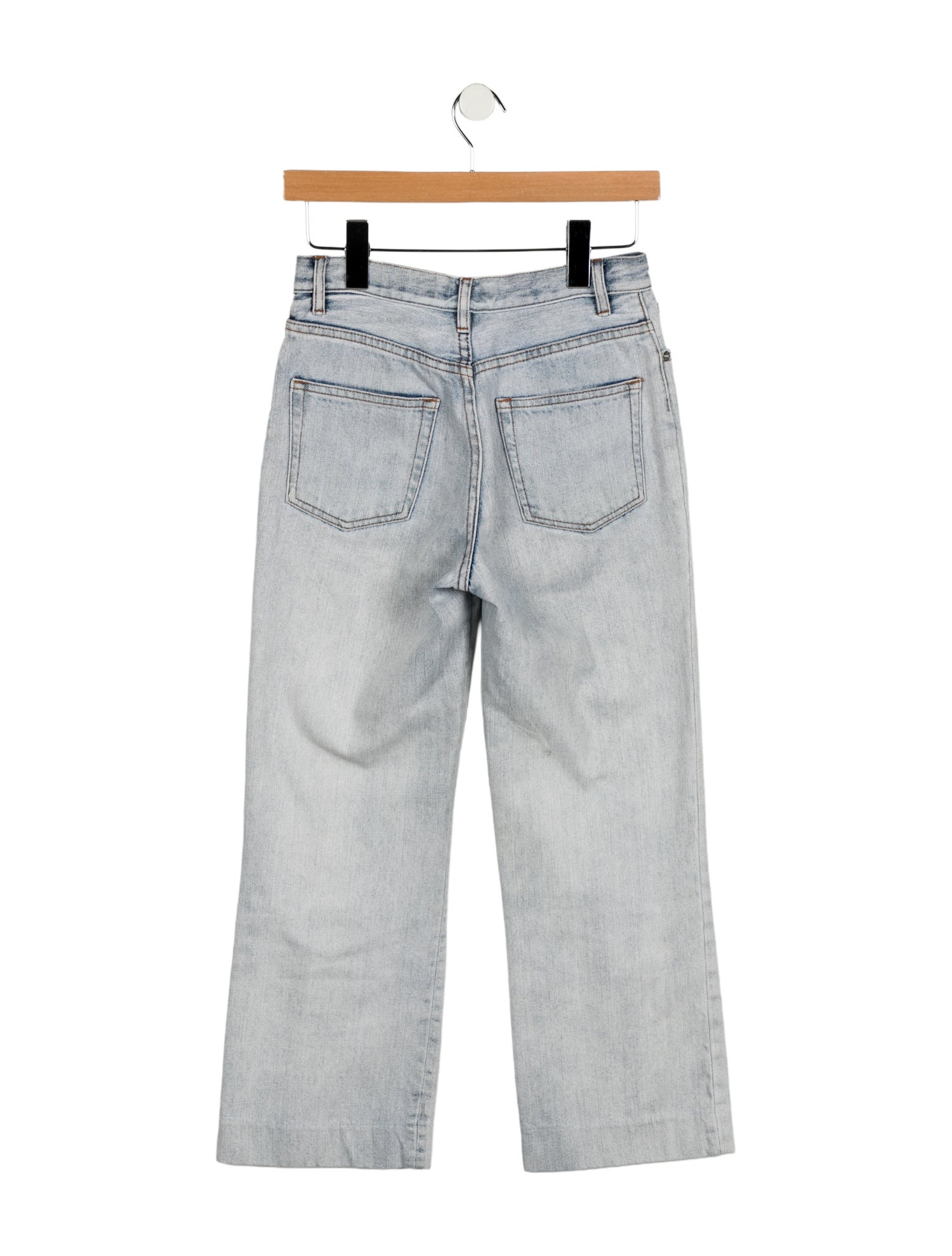 A.P.C. Mid-Rise Wide Leg Jeans