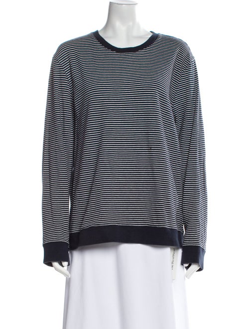 A.P.C. Striped Crew Neck Sweatshirt