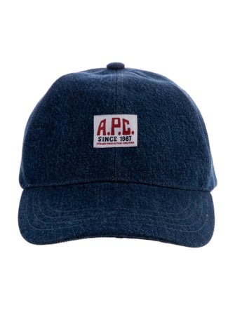 A.P.C. Blue Baseball Cap
