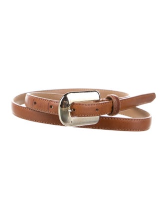 A.P.C. Skinny Leather Belt