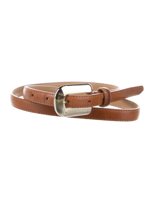 A.P.C. Skinny Leather Belt