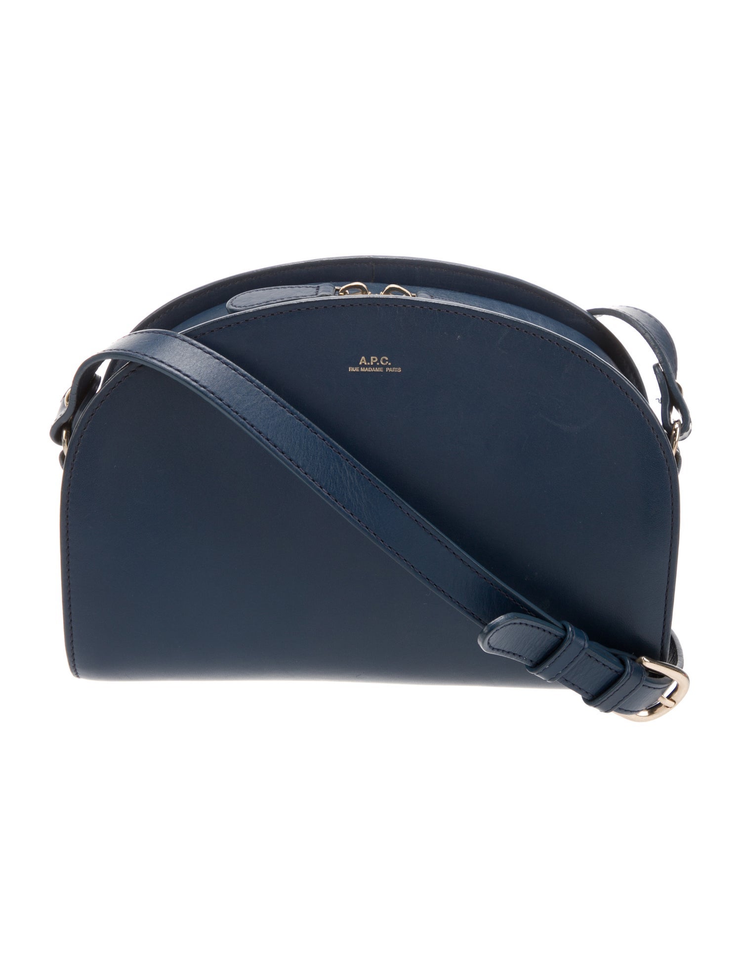 A.P.C. Calf Leather Crossbody Bag