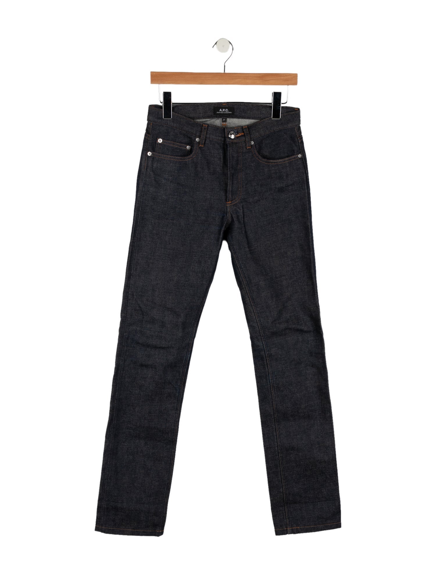 A.P.C. Mid-Rise Straight Leg Jeans