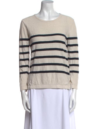 A.P.C. Silk Striped Sweatshirt
