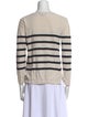 A.P.C. Silk Striped Sweatshirt