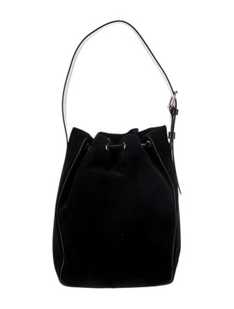 A.P.C. Suede Bucket Bag