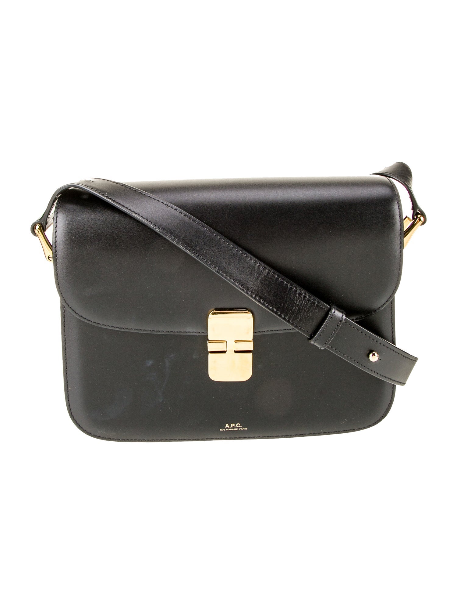 A.P.C. Leather Crossbody Bag