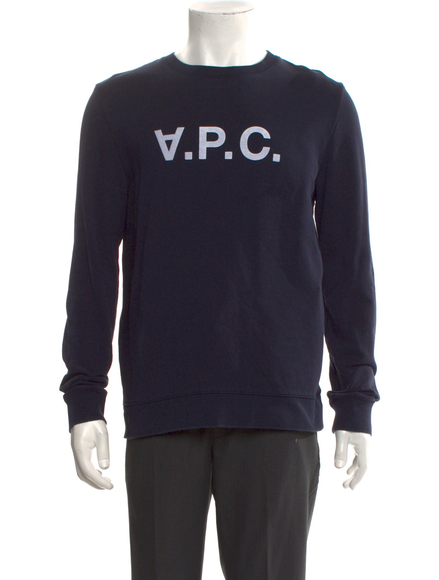 A.P.C. Graphic Print Crew Neck Sweatshirt