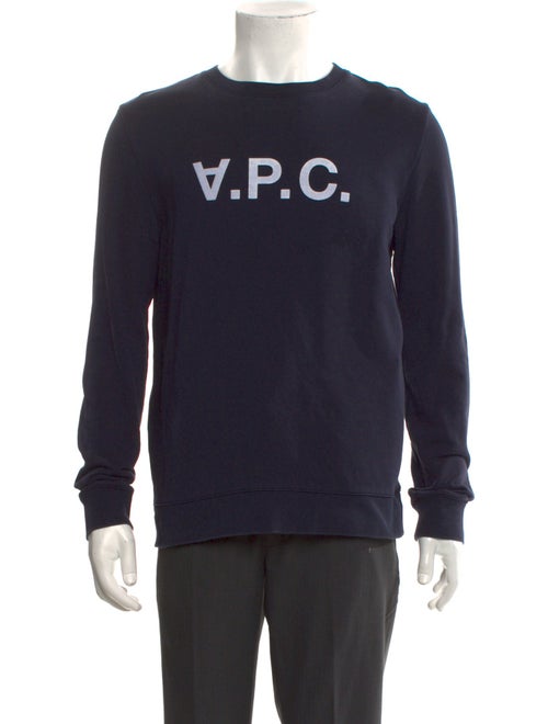 A.P.C. Graphic Print Crew Neck Sweatshirt