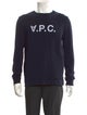 A.P.C. Graphic Print Crew Neck Sweatshirt