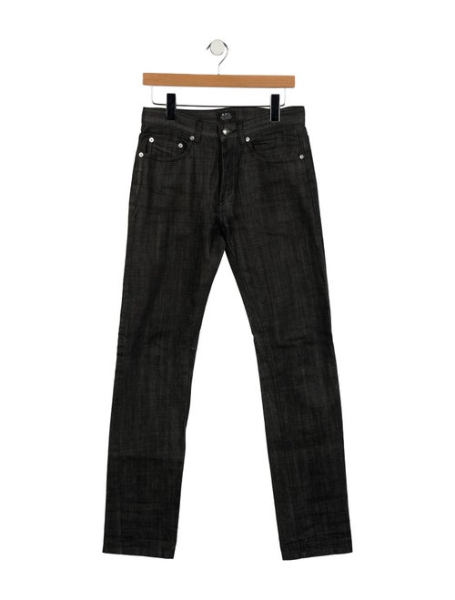 A.P.C. High-Rise Wide Leg Jeans