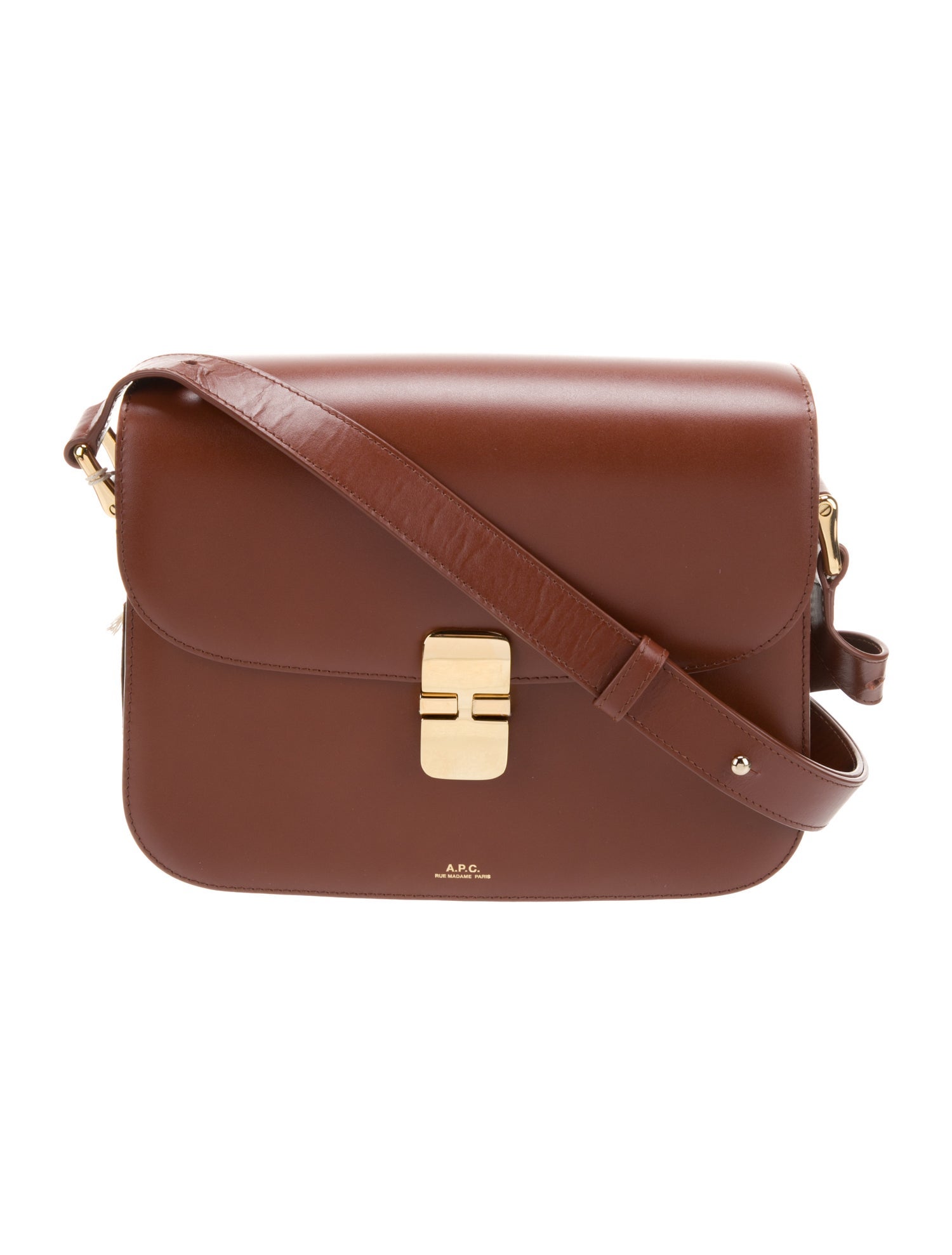 A.P.C. Leather Crossbody Bag