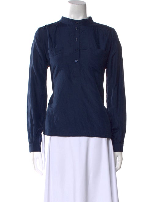 A.P.C. Mock Neck Long Sleeve Top