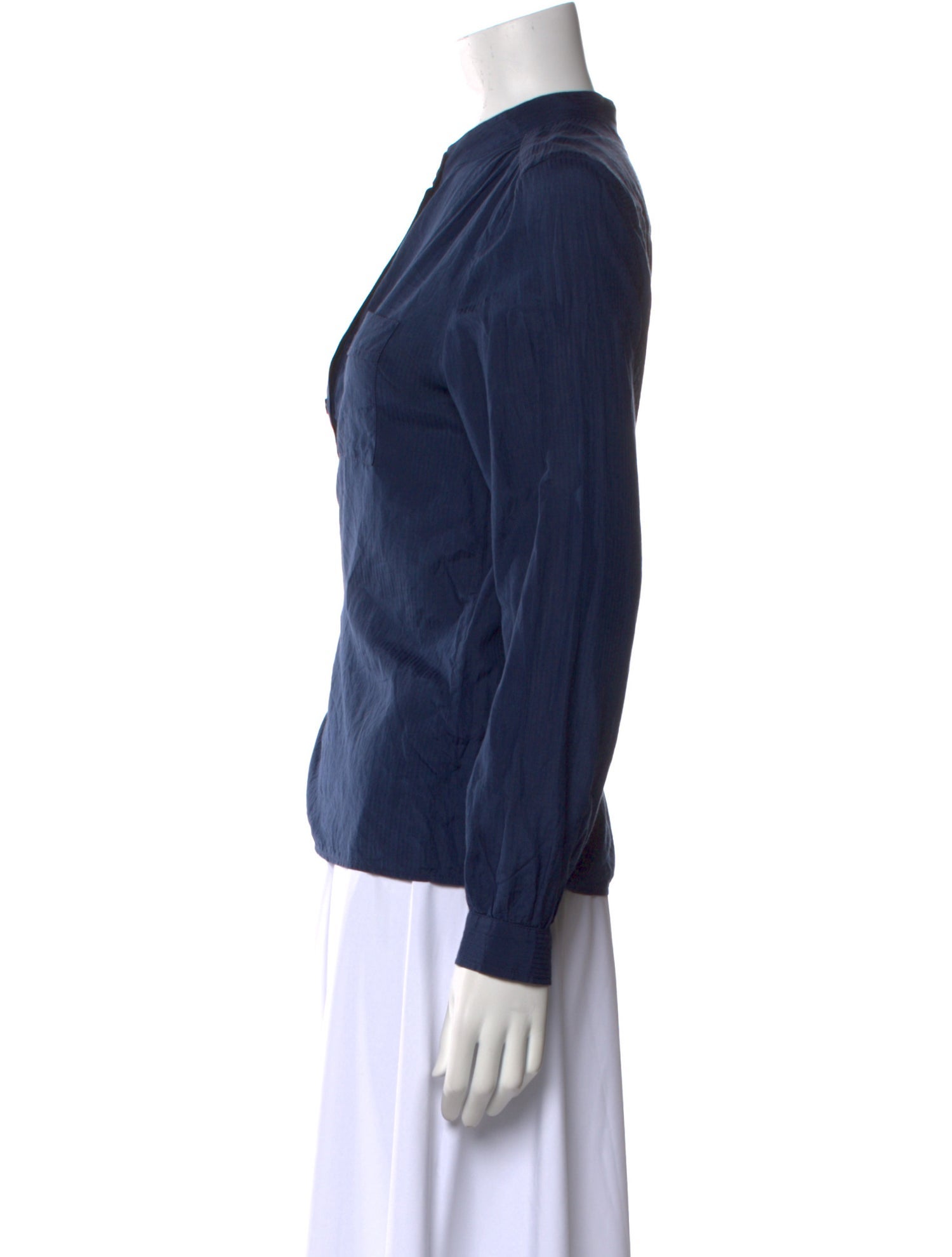 A.P.C. Mock Neck Long Sleeve Top