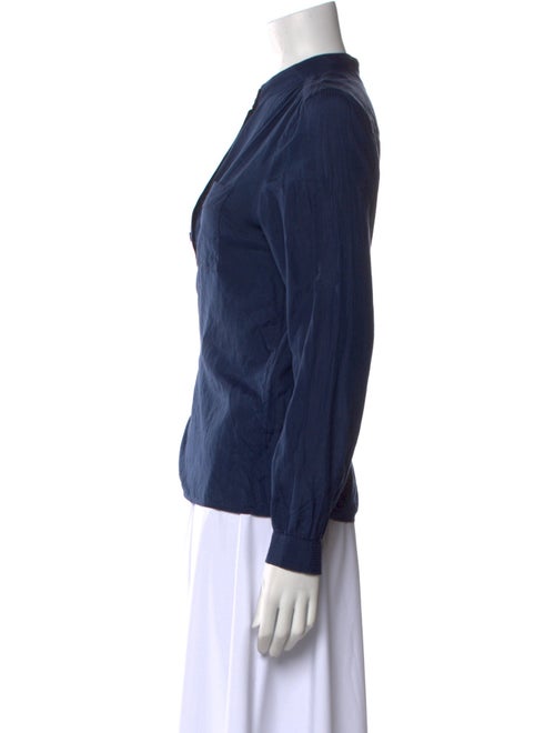 A.P.C. Mock Neck Long Sleeve Top