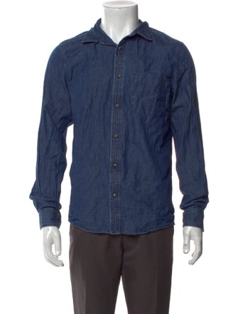 A.P.C. Long Sleeve Denim Shirt