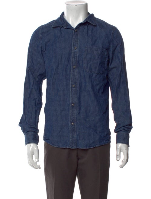 A.P.C. Long Sleeve Denim Shirt