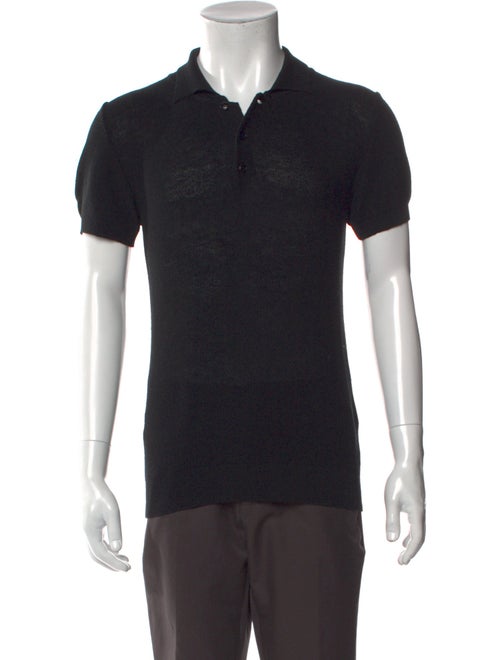 A.P.C. Collar Short Sleeve Polo Shirt