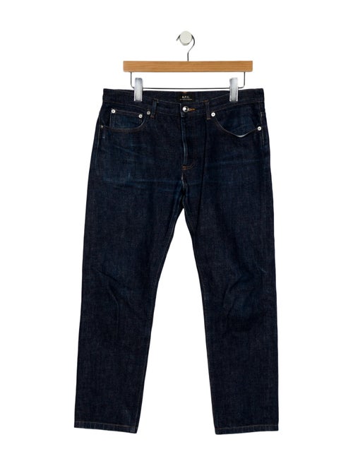 A.P.C. Mid-Rise Straight Leg Jeans