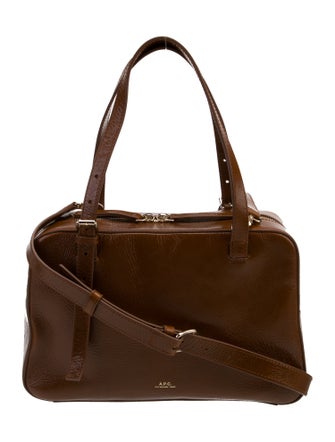 A.P.C. Leather Top Handle Bag