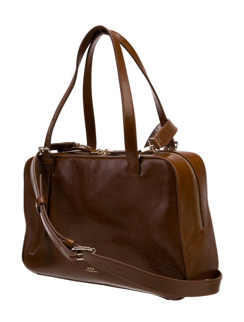 A.P.C. Leather Top Handle Bag