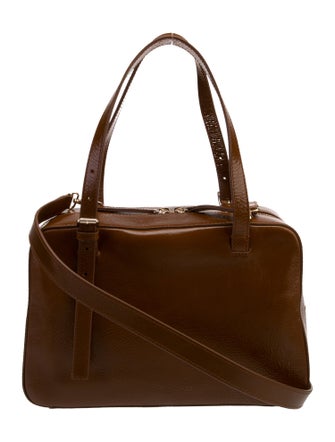 A.P.C. Leather Top Handle Bag