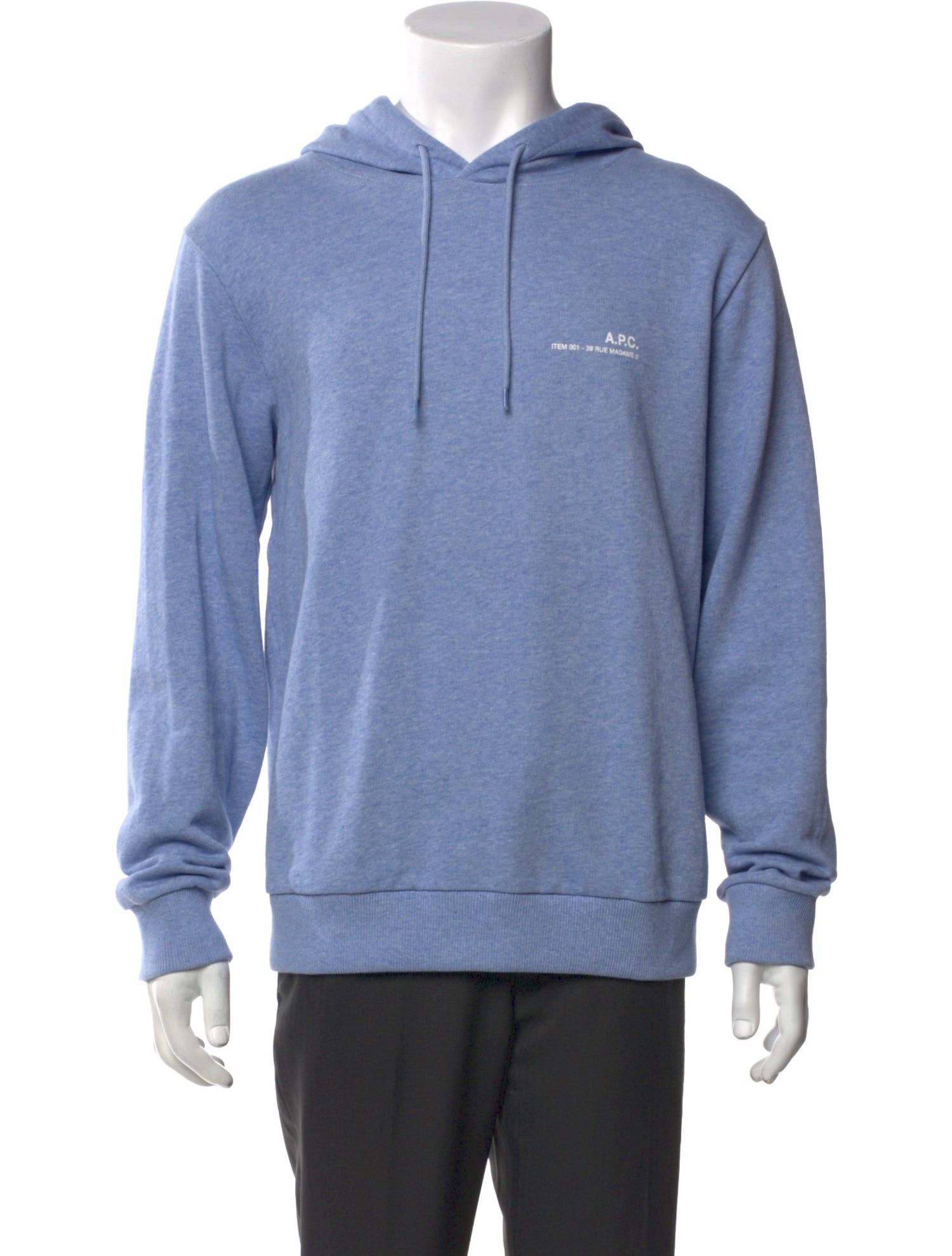 A.P.C. Graphic Print Crew Neck Hoodie