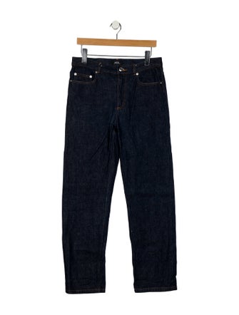 A.P.C. Mid-Rise Straight Leg Jeans