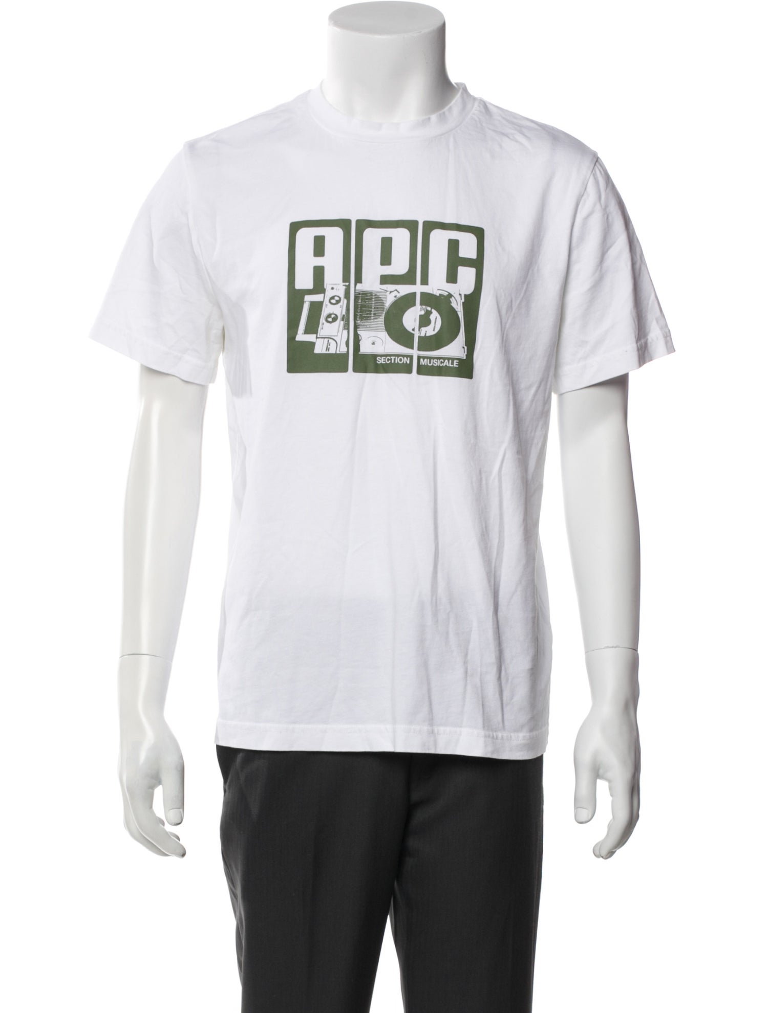 A.P.C. Graphic Print Short Sleeve Shirt