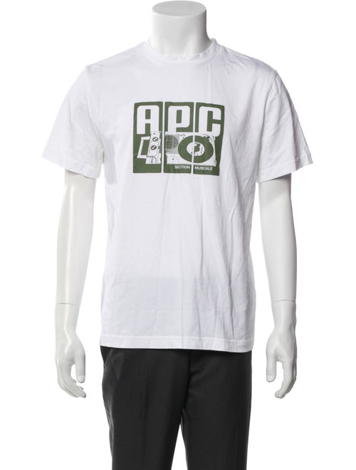 A.P.C. Graphic Print Short Sleeve Shirt