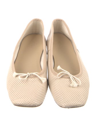 A.P.C. Leather Animal Print Flats