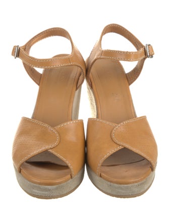 A.P.C. Leather Espadrilles