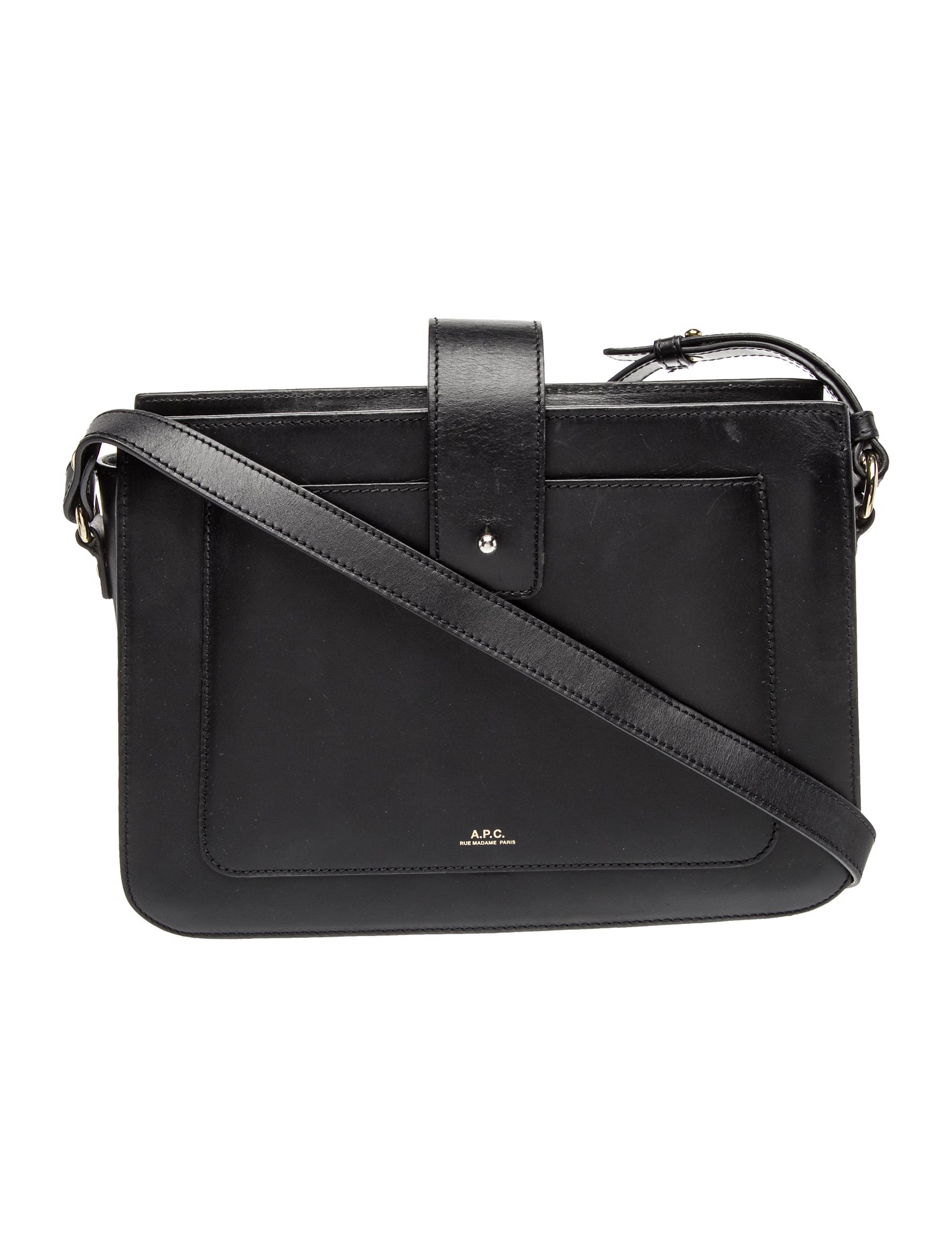A.P.C. Leather Shoulder Bag
