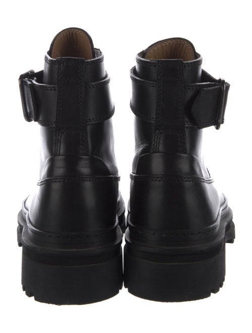 A.P.C. Leather Combat Boots