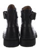 A.P.C. Leather Combat Boots