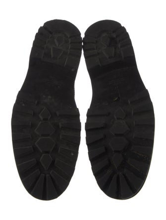 A.P.C. Leather Combat Boots