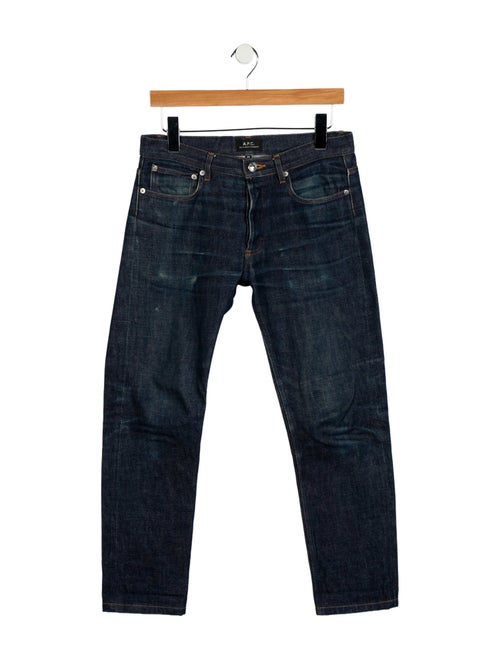 A.P.C. Mid-Rise Straight Leg Jeans