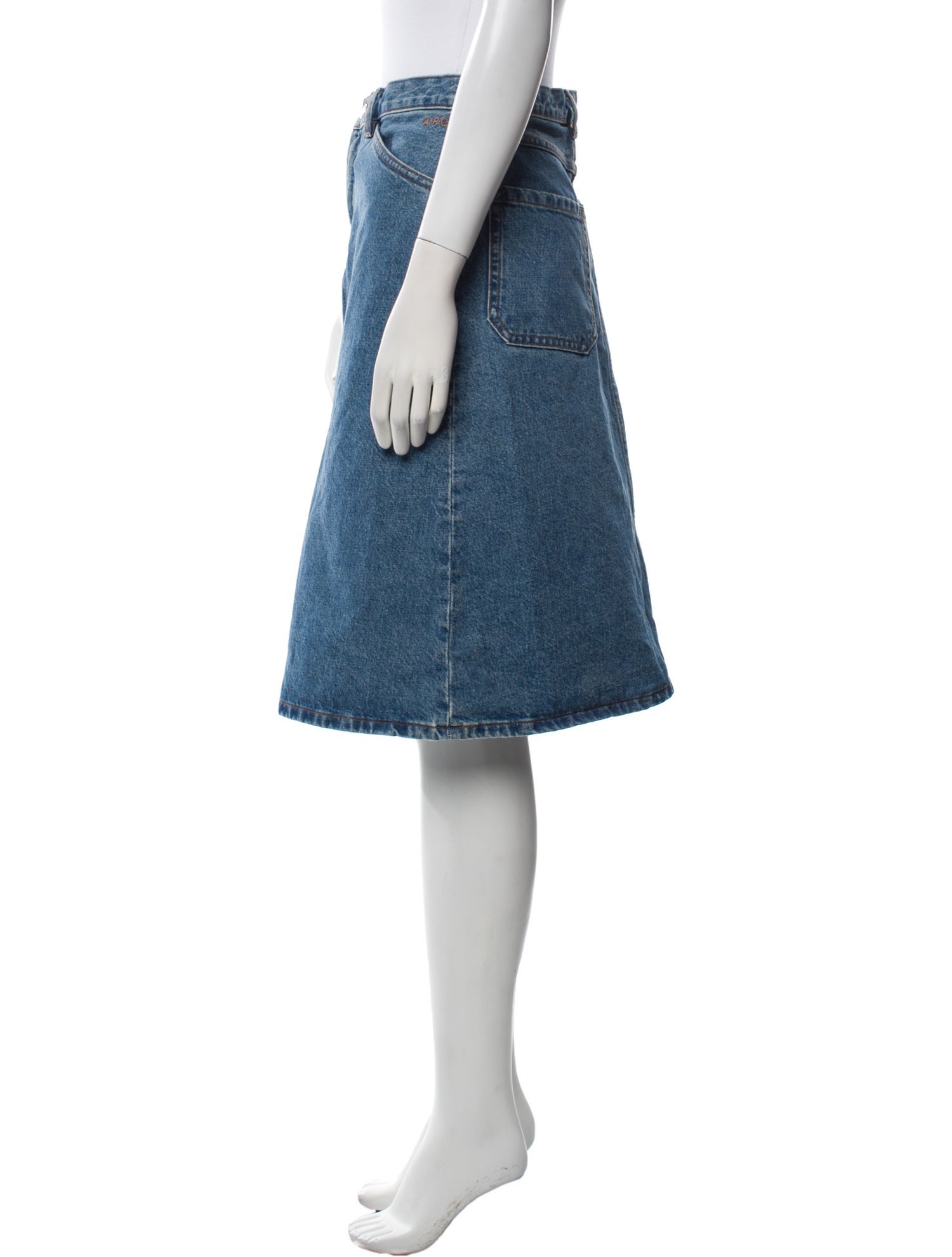 A.P.C. Knee-Length Skirt