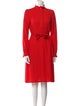 A.P.C. Mock Neck Knee-Length Dress