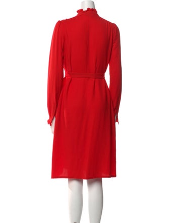 A.P.C. Mock Neck Knee-Length Dress
