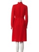 A.P.C. Mock Neck Knee-Length Dress