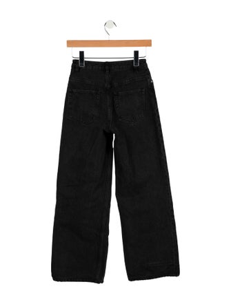 A.P.C. Mid-Rise Wide Leg Jeans