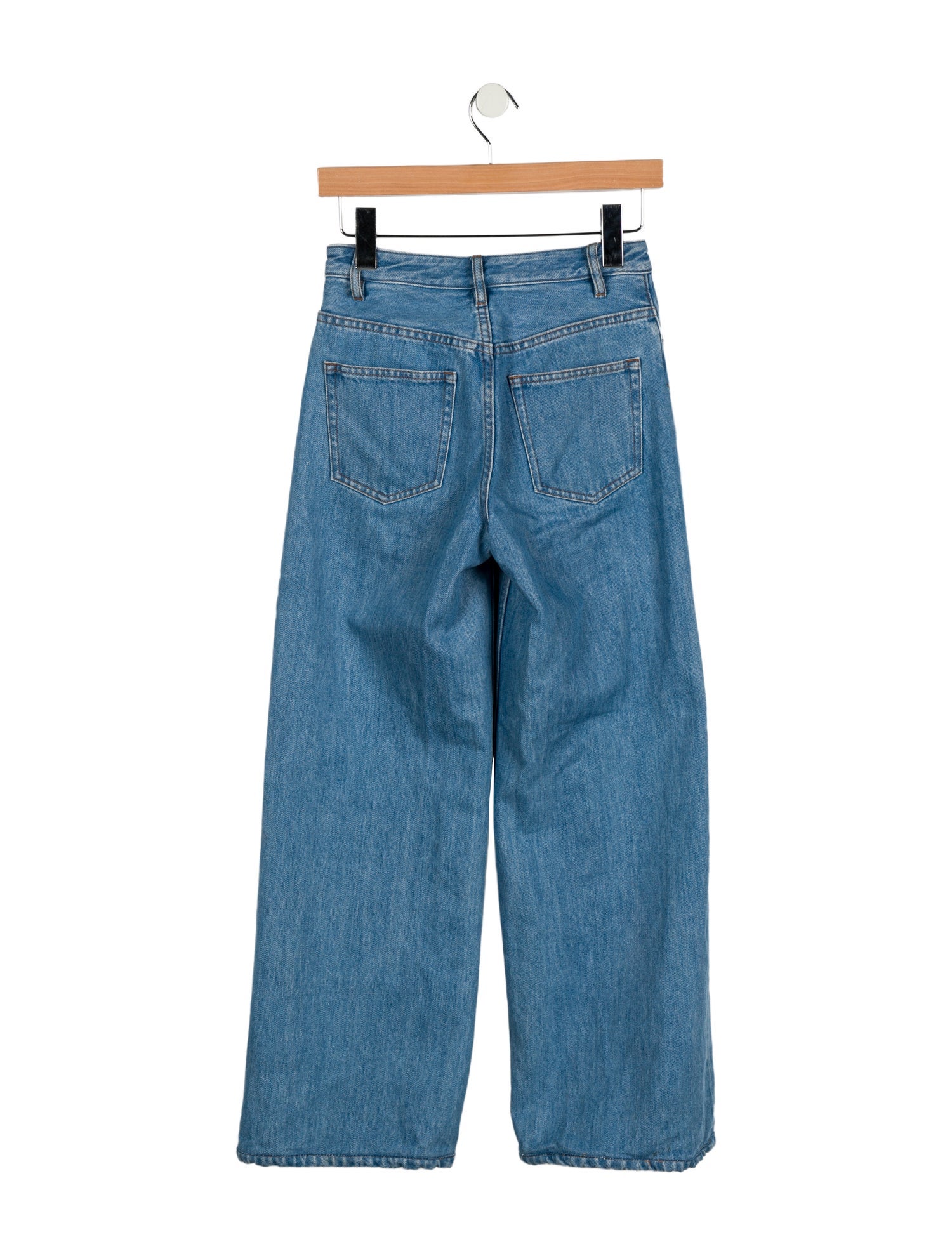 A.P.C. Mid-Rise Wide Leg Jeans