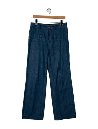 A.P.C. Wide Leg Pants