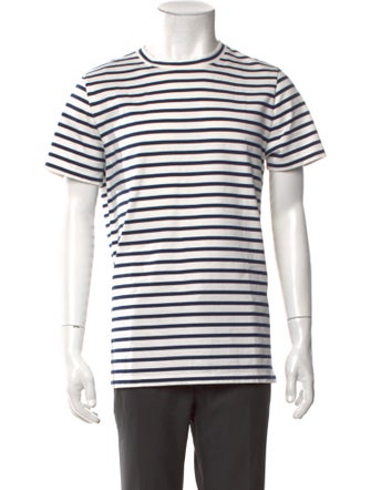 A.P.C. Striped Crew Neck T-Shirt