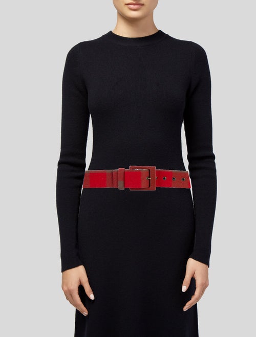 A.P.C. Wide Wool Belt