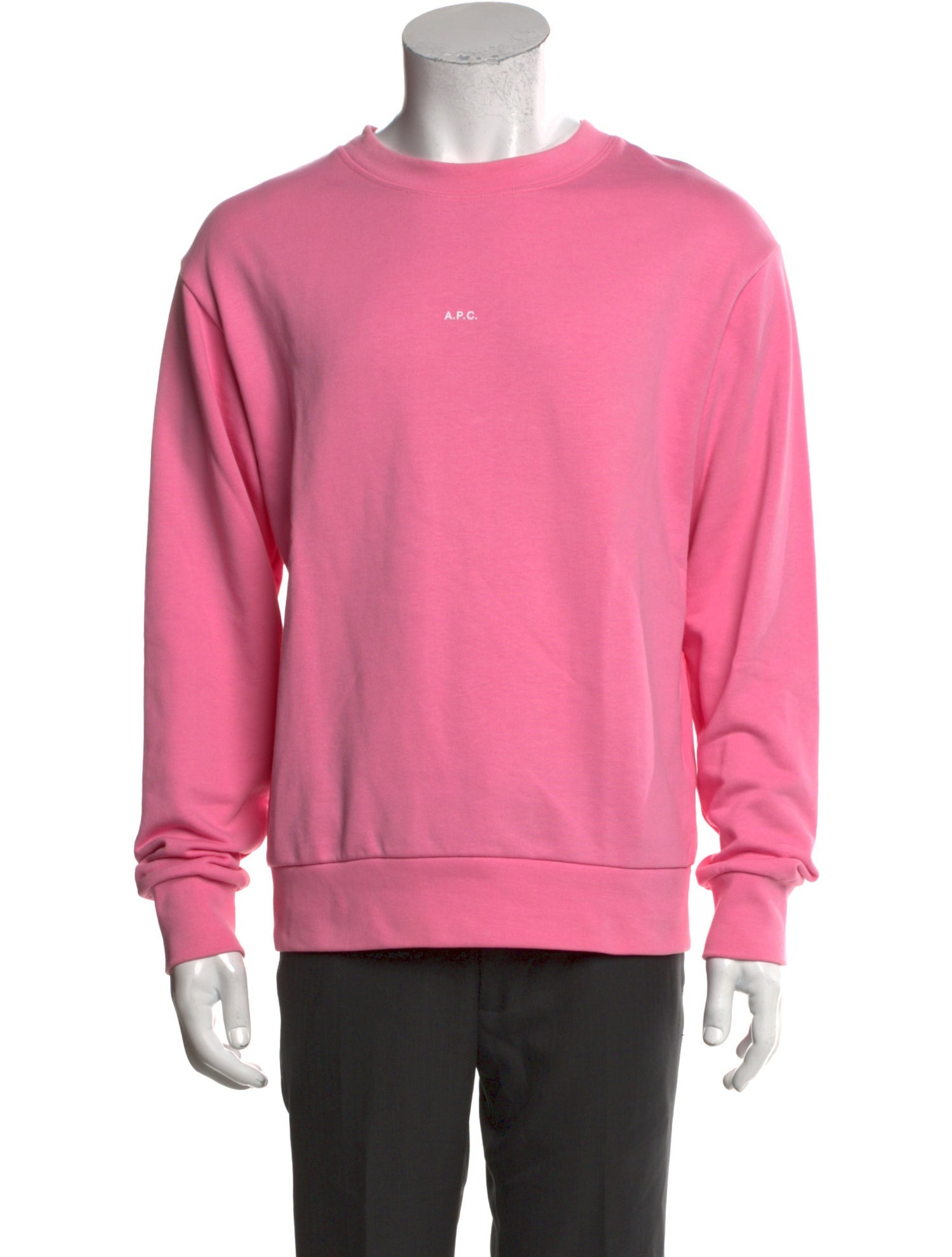 A.P.C. Crew Neck Long Sleeve Sweatshirt