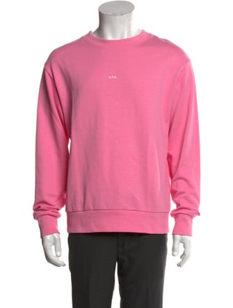 A.P.C. Crew Neck Long Sleeve Sweatshirt